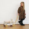 TV602 Pull Along Wagon Toy Cart with Wheels