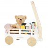 TV602 Pull Along Wagon Blocks Bear Blanket