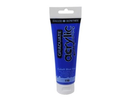 akrylová farba 120ml Daler Rowney Cobalt blue HUE