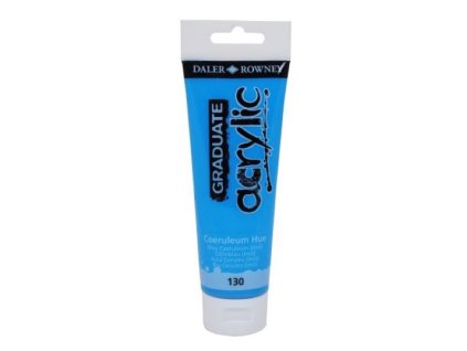 akrylová farba 120ml Daler Rowney Ceruleum blue