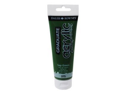 akrylová farba 120ml Daler Rowney Sap green