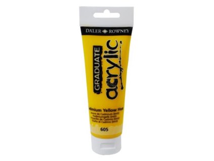 akrylová farba 120ml Daler Rowney Cadmium Yellow