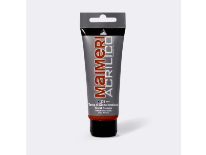 akrylová farba 200 ml MAIMERI ACRILICO burnt sienna