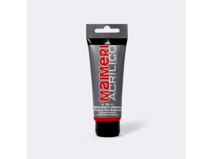 akrylová farba 200 ml MAIMERI ACRILICO primary red - magenta