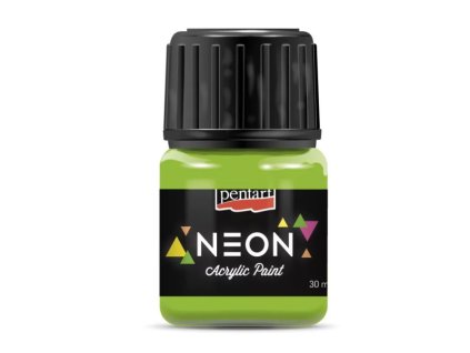 akrylová farba Pentart 30 ml neon zelená