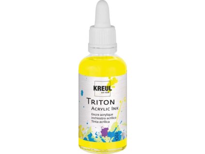 atrament KREUL Acrylic Ink 50 ml 61 Fluorescent Yellow