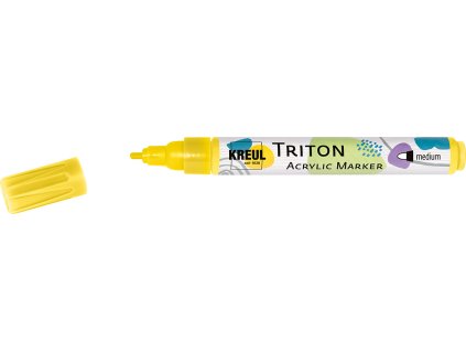 marker KREUL Triton MEDIUM 01 Genuine Yellow Light