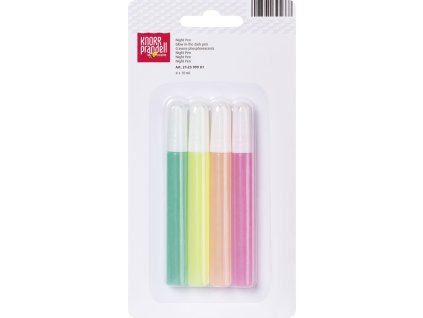 svietace dekoratívne pero set 4x10 ml