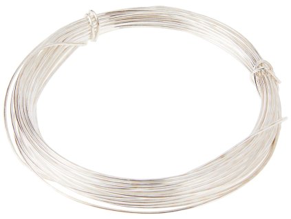 drôt 1,0 mm x 4 m strieborný