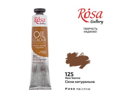 olejová farba 45 ml ROSA Gallery 125 sienna natural