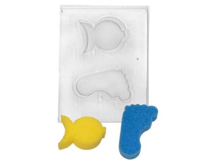 forma na mydlo a hubka - set