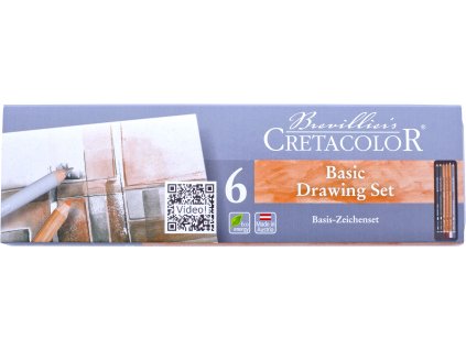 sada na skicovanie 6 ks Cretacolor BASIC