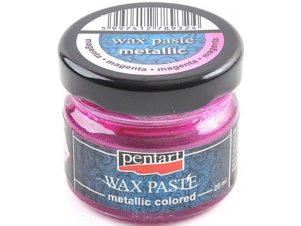 vosková pasta Pentart 20 ml metallic magenta