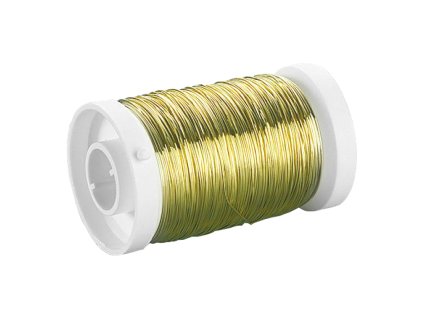 drôt 0,3 mm x 80 m mosadzný