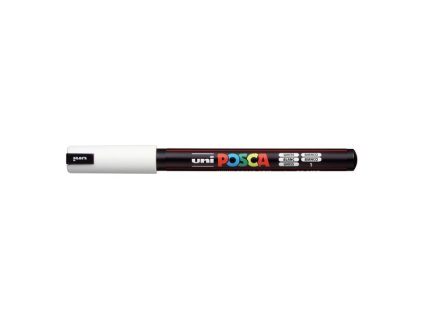 akrylový marker UNI POSCA PC - 1MR biely