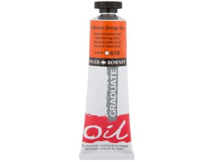Daler Rowney Graduate olejová farba 38 ml, cadmium orange Hue