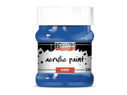 akrylová farba Pentart 30 ml modrá
