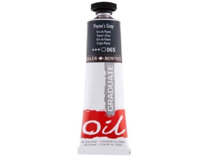 Daler Rowney Graduate olejová farba 38 ml, paynes grey