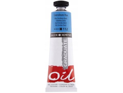 Daler Rowney Graduate olejová farba 38 ml, ceruleum hue