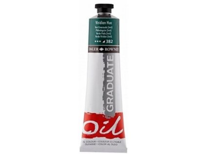Daler Rowney Graduate olejová farba 38 ml, viridian hue