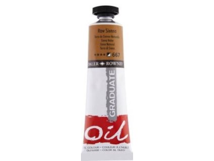 Daler Rowney Graduate olejová farba 38 ml, raw sienna