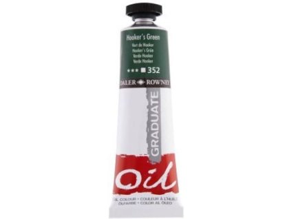 Daler Rowney Graduate olejová farba 38 ml, hookers green