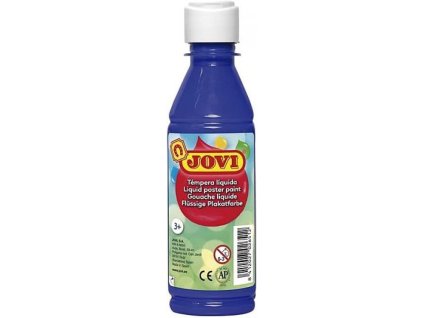 temperová farba 250 ml tmavá modrá