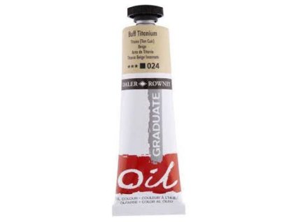 Daler Rowney Graduate olejová farba 38 ml, buff titanium
