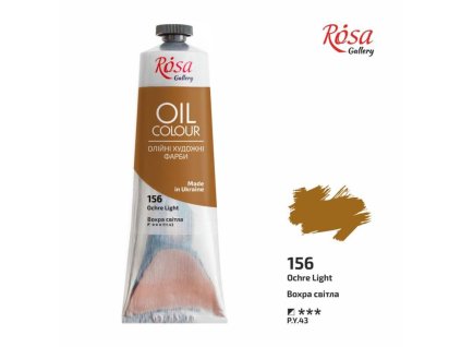 olejová farba 100 ml ROSA Gallery 156 ochre light
