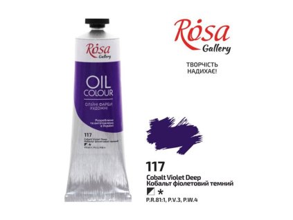 olejová farba 100 ml ROSA Gallery 117 cobalt violet deep