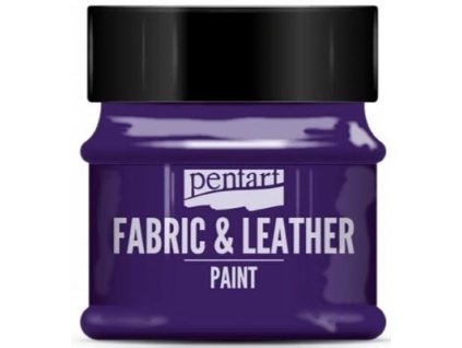 farba na textil a kožu Pentart 50 ml fialová