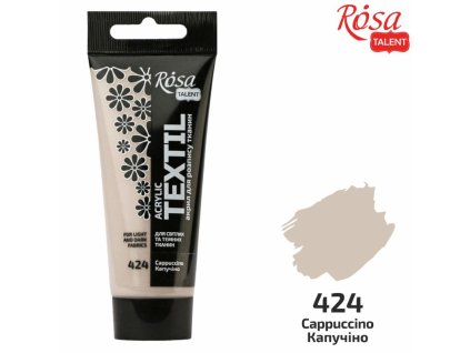 farba na textil 60 ml ROSA Talent 424 cappuccino