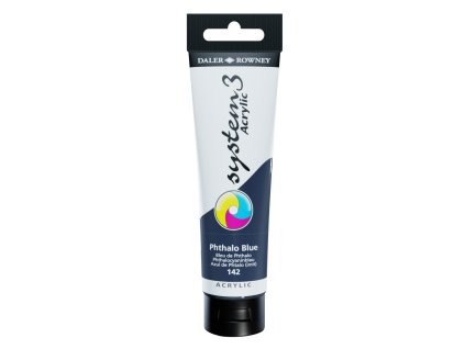 akrylová farba 150 ml SYSTEM3 142 Phthalo Blue