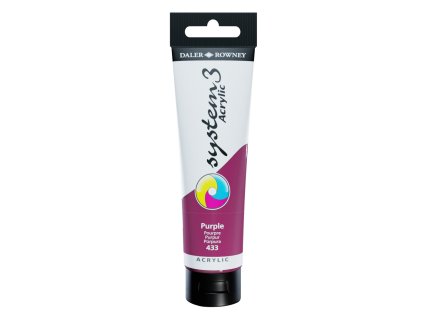 akrylová farba 150 ml SYSTEM3 433 Purple