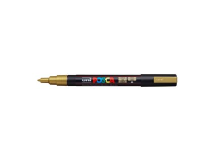 akrylový marker UNI POSCA 3M - gold