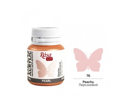 akrylová farba 20 ml ROSA Talent pearl 76 peachy
