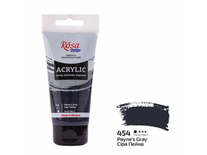 akrylová farba 75 ml ROSA Studio 454 paynes gray