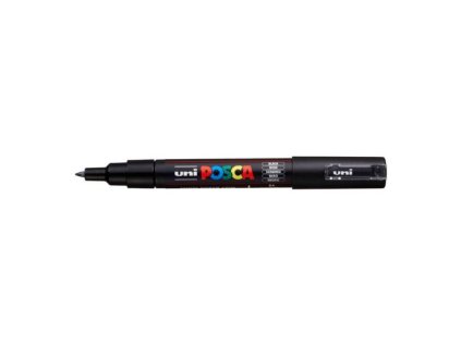 akrylový marker UNI POSCA 1M - black