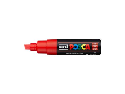akrylový marker UNI POSCA 8K - red