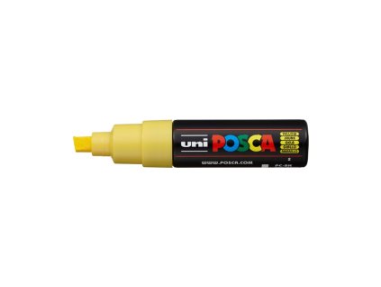 akrylový marker UNI POSCA 8K - yellow