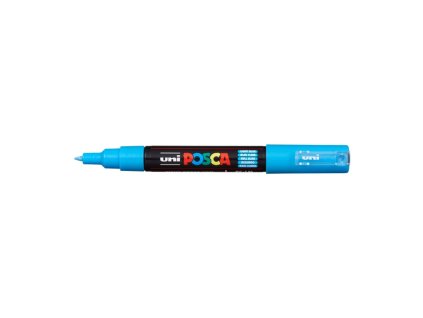 akrylový marker UNI POSCA 1M - light blue