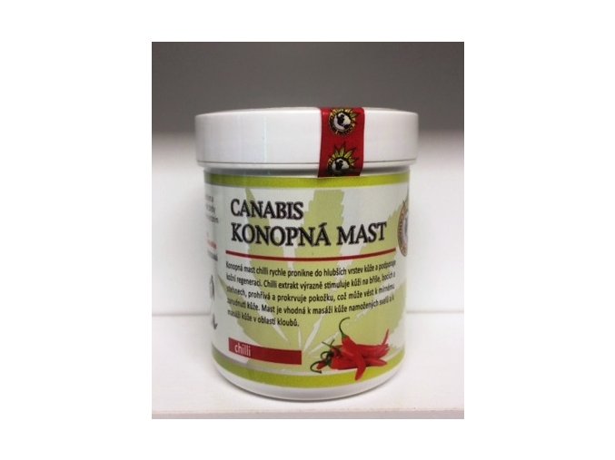 Canabis-Konopná mast chilli 125ml