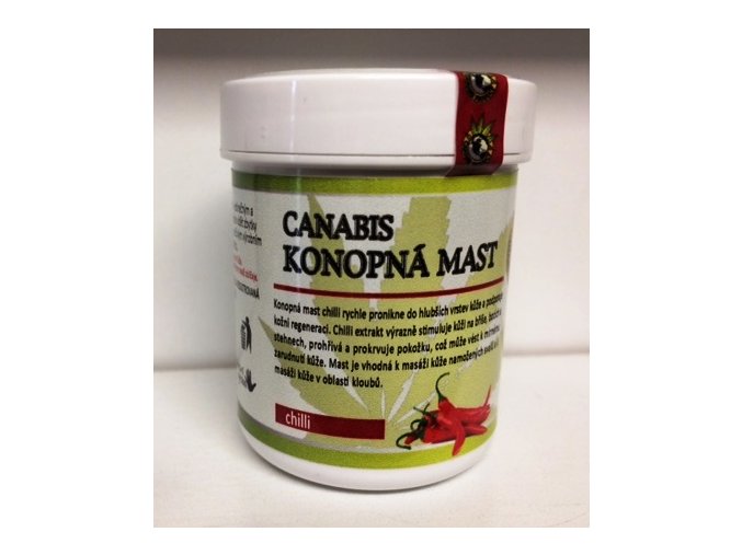 Canabis-Konopná mast chilli 60ml