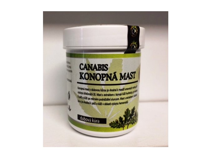 Canabis-Konopná mast bubová kůra 60ml