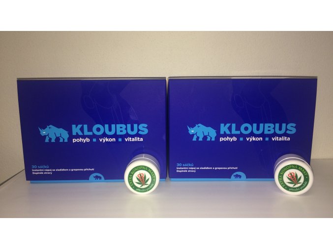 Primulus Group-2x Kloubus+2x5ml konopná mast