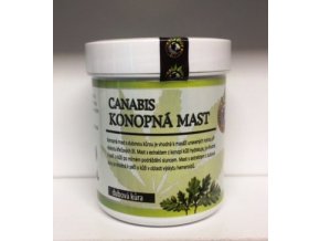 Canabis-Konopná mast dubová kůra 125ml