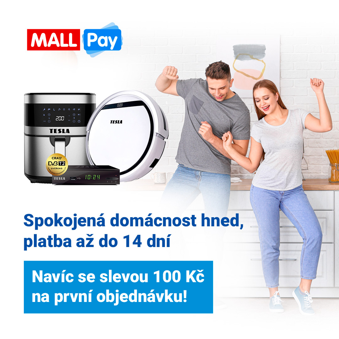SLEVA 100 Kč s MALL Pay