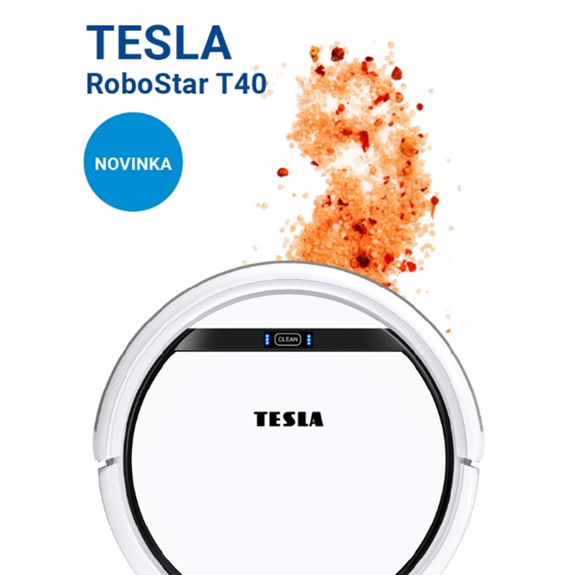 Novinka: TESLA RoboStar T40 - robotický vysavač