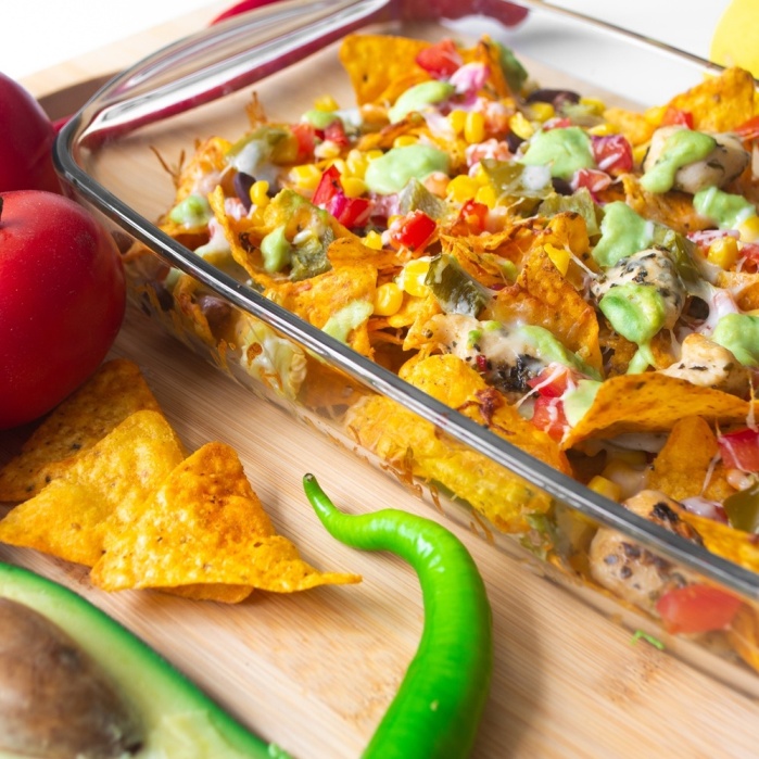 Zapékané nachos | pomalý hrnec TESLA