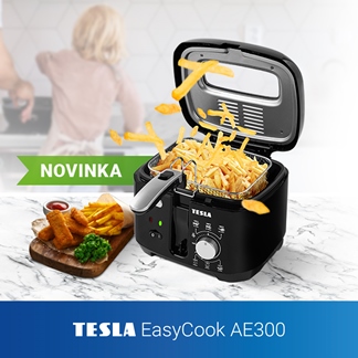 Novinka: fritéza na olej TESLA EasyCook AE300